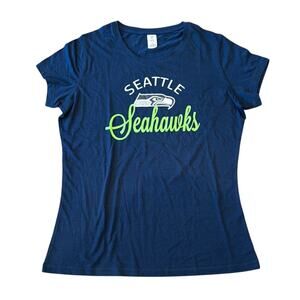 NFL Team Apparel Seattle Seahawks Women's T-Shirt Size L